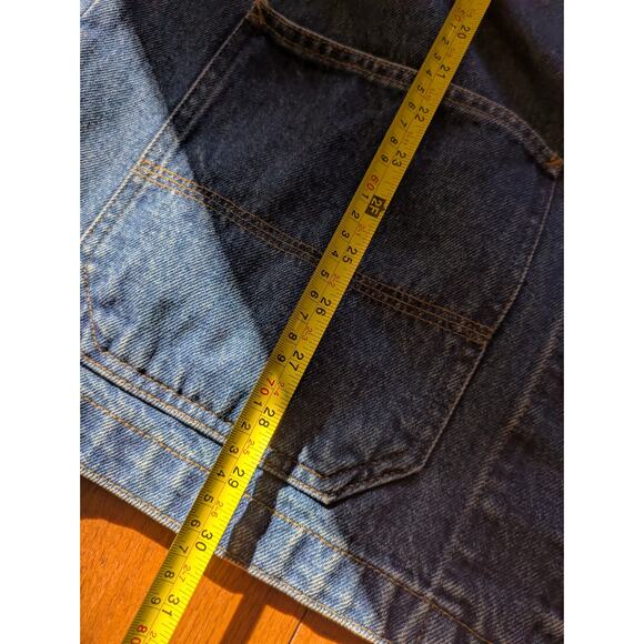 Ralph Lauren 90s Vintage Denim Chore Barn Trucker Jacket Size L - Picture 9 of 9
